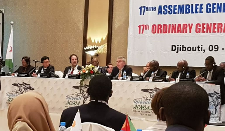 Participation des Membres à la 17eme Assemblée Générale Ordinaire de l’ACNOA – Djibouti,09-11 Mai 2017