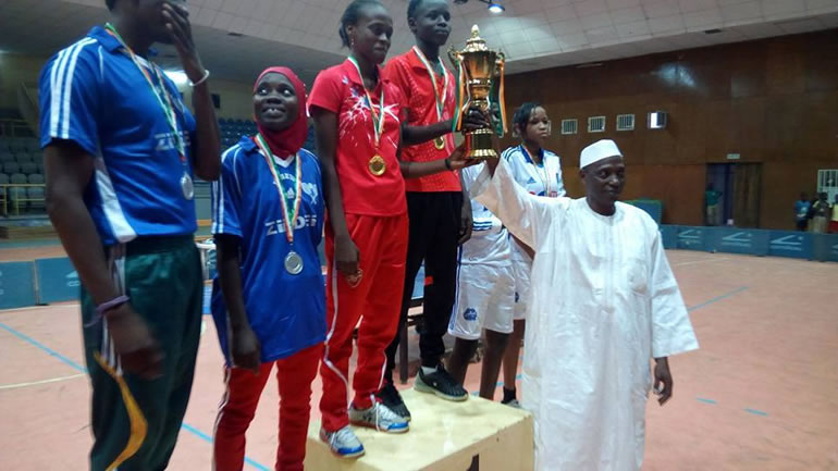 Championnat de tennis de table tenu le Samedi 24 Décembre à l’Académie des art Martiaux de Niamey